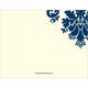 Damask Scroll Thank You Folded Note Cards Image 2 of 9
